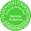 Prüfplakette Prüfung bestanden 27-32 [27-32]