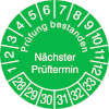 Prüfplakette Prüfung bestanden 28-33 [28-33]