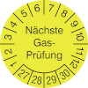 Prüfplakette Nächste Gasprüfung 27-30 [27-30]