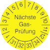 Prüfplakette Nächste Gasprüfung 31-34 [31-34]