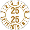 Prüfplakette Halbjahresplakette mit 2 - stelliger Jahreszahl, 