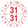 Halbjahres Prüfplakette 31 [31]