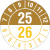 Halbjahresplakette Jahresübergreifend 25 [25]