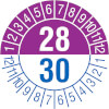 2-Jahresplakette 28-30 [28-30]