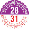 3-Jahresplakette 28-31 [28-31]