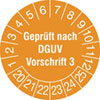 Geprüft nach DGUV Vorschrift 3, 25-30 [25-30]