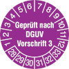 Geprüft nach DGUV Vorschrift 3, 28-33 [28-33]