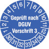 Geprüft nach DGUV Vorschrift 3, 30-35 [30-35]