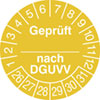 Prüfplakette Geprüft nach ...DGUV V