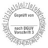 Geprüft von nach DGUV Vorschrift3, 30-39 [30-39]