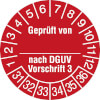 Geprüft von nach DGUV Vorschrift3, 31-36 [31-36]