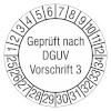 Geprüft nach DGUV Vorschrift 3, 25-34 [25-34]