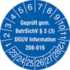 BetrSichV §3, DGUV Info 208-016, 23-28 [23-28]