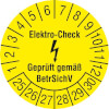 Prüfplakette Elektro - Check
