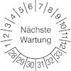 Prüfplakette 2028-2033 [28-33]