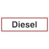 Hinweisschild Diesel