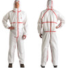 Schutzanzüge Schutzbekleidung 3M Schutzanzug, Schutztyp 4 / 5 / 6, CE - Kategorie III,  weiß