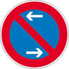 Verkehrsschild nach StVO - Nr. 286 - 30 Eingeschränktes Haltverbot,  Mitte