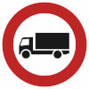 Verkehrsschild nach StVO - Nr. 253 Verbot für Lastkraftwagen über 3, 5t