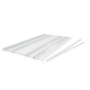 Permaflex C - 50 Profil - transparente Abdeckstreifen transparente PVC - Streifen perforiert auf die Breiten des C - Profils