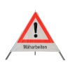Symbol Achtung, Text Mäharbeiten [38]