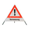 Symbol Achtung, Text Vermessung [35]