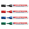 Edding 3000 permanent marker mit Rundspitze, permanente und wasserfeste Tinte, 