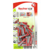 fischer DuoPower 6 x 30 zwei Komponenten Klapp - , Spreiz - und Knotdübel
