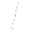 Munk Sprossen - Schiebeleiter aus Aluminium, zweiteilig Sprossenanzahl 2 x 14, Arbeitshöhe 8, 3 m