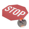 PREMARK thermoplastische Bodenmarkierung Stopschild, VZ 206, zur Kennzeichnung von Verkehrswegen