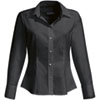Damenblusen Business HAKRO Bluse für Damen, Langarm, schwarz, 
