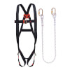 JSP Spartan Rückhalte - Set 1 - Punkt Auffanggurt und 1, 8 m Verbindungsmittel zur Höhensicherung