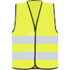 Warnweste zum Bedrucken Farbe: fluoreszierend gelb