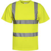 Korntex Warnschutz T - Shirt Farbe: fluoreszierend gelb