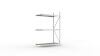 Regalsysteme Weitspannregale META MINI - RACK Anbauregal, verzinkt, 