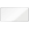 Nobo Whiteboard Emaille Premium Plus 180 x 90 cm magnetisch mit Alurahmen, inkl. Montagematerial und Stiftablage