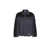 Planam Weld Shield Arbeitsjacke 5510 grau schwarz antistatische Kleidung mit Schweißerschutz