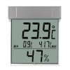 TFA Digitales Fenster - Thermo - Hygrometer VISION Digitales Thermometer für Fensterscheiben
