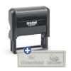 Trodat Printy 4.0 4917 mit individueller Textplatte Textstempel mit max. 2 Textzeilen und Wunschtext