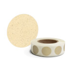 Markierungspunkt aus Graspapier blanko zur Selbstbeschriftung