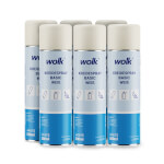 6x wolk Kreidespray basic für temporäre Markierungen, pflanzenverträglich und wasserlöslich