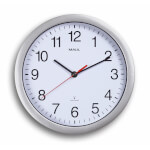 Maul run 25RC Wanduhr Funkuhr Abdeckung aus flachem Mineralglas, und Zahlenziffernblatt