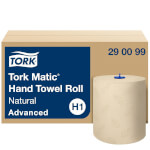 Tork 290099 Matic natur Rollenhandtuch Advanced 2-lagig für Spendersystem H1