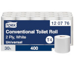 Tork 120776 Kleinrollen Toilettenpapier Universal 2-lagig für Spendersystem T4