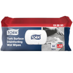 Tork 193600 feuchte Desinfektionstücher für Oberflächen gebrauchsfertige Reinigungstücher für Flächen