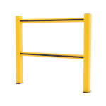 boplan Rammschutzgeländer HD Light Fußwegbegrenzung zum Schutz von Fußgängerverkehr, Flex Impact