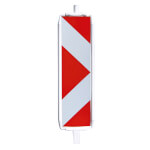 Schake Kunststoffbake Typ 60 reflektierend zur Absicherung von Baustellenbereichen