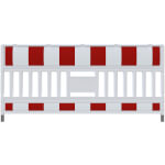 Schake Euro 3 TL-Absperrschrankengitter Ultra RA1 für den Einsatz auf der Baustelle oder im Straßenbau