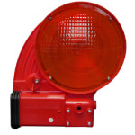 Schake BASt Bakenleuchte Powernox LED zur Anbringung auf Schrankengittern oder Sicherheitsbaken