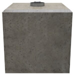 Schake Fertigfunderment für Schilderpfosten